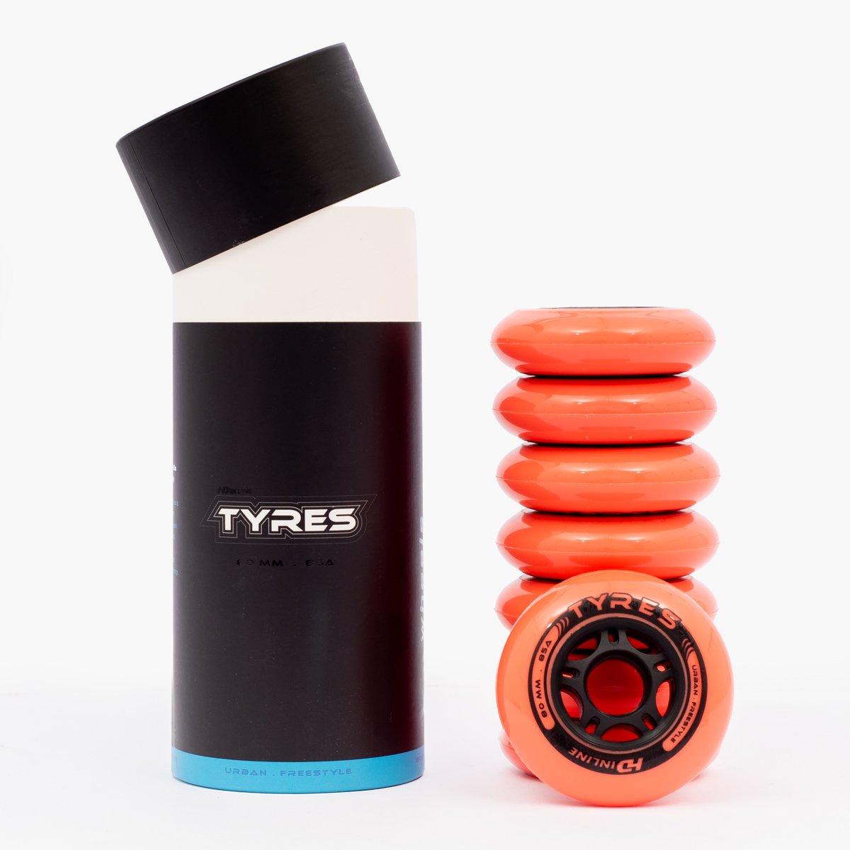 JG RODAS HD INLINE (8UN) - TYRES - 80MM - 85A