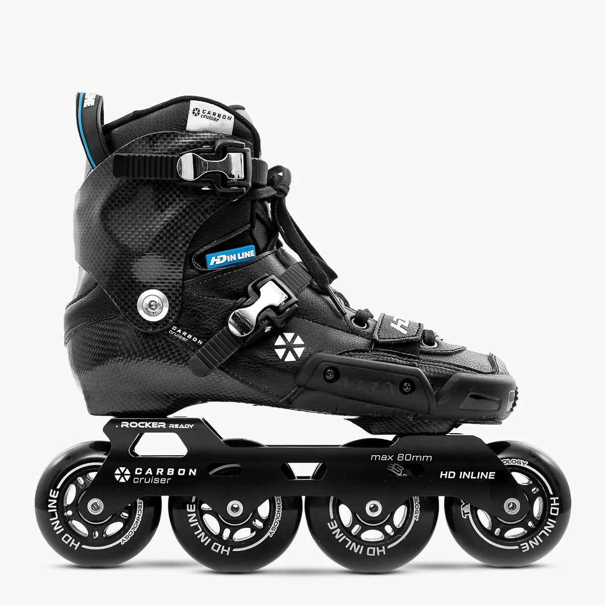 Patins Inline Carbon Cruiser — Profissional — Estrutura leve e alta performance — HD INLINE