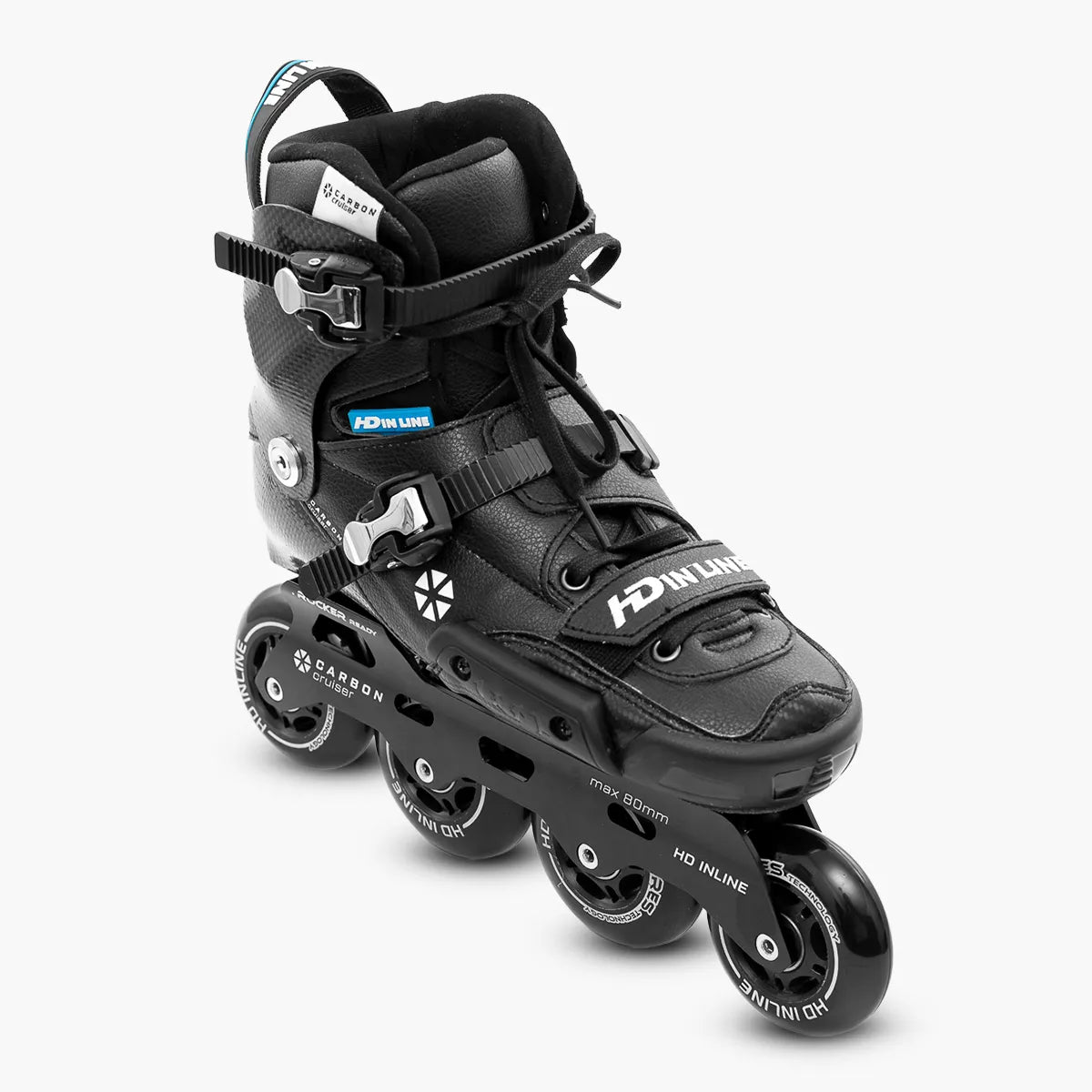 Patins Inline Carbon Cruiser — Profissional — Estrutura leve e alta performance — HD INLINE