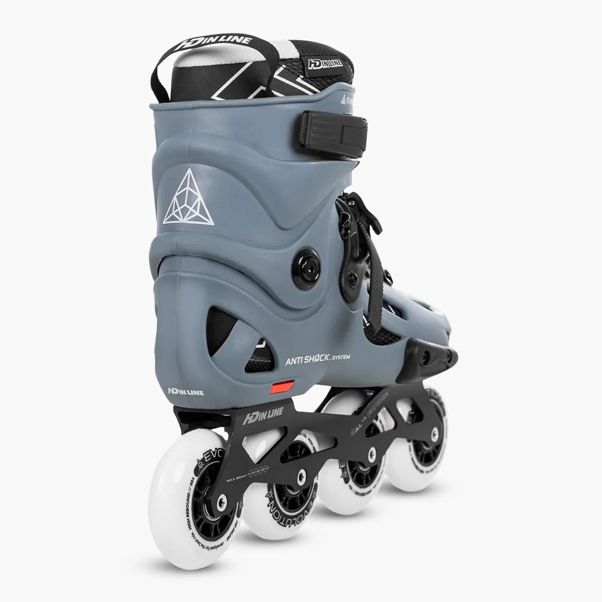 Patins Inline Evolution II — Profissional — 4 rodas para estabilidade e alta performance — HD INLINE