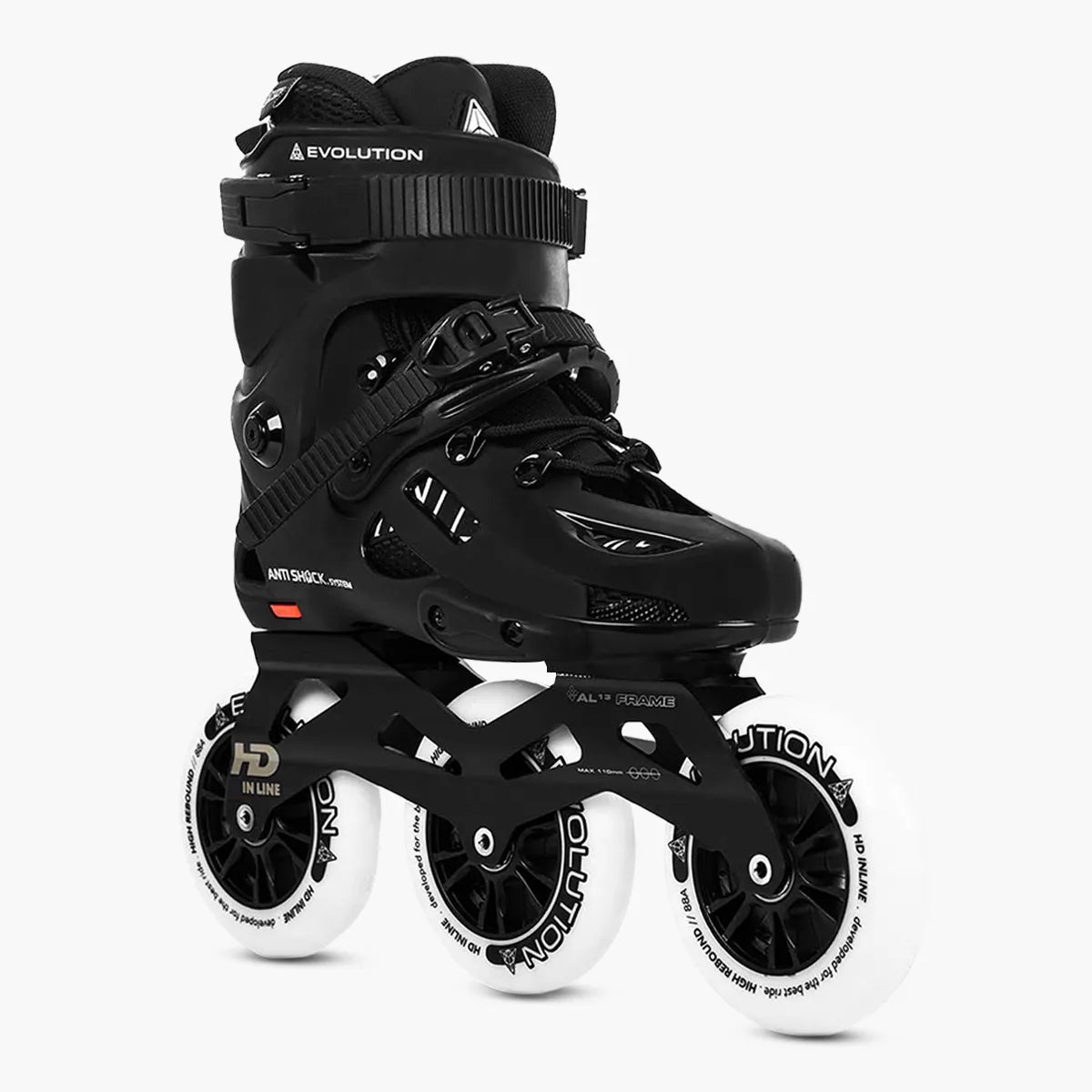Patins Inline Evolution II — Profissional — Rodas 110mm alta velocidade — HD INLINE