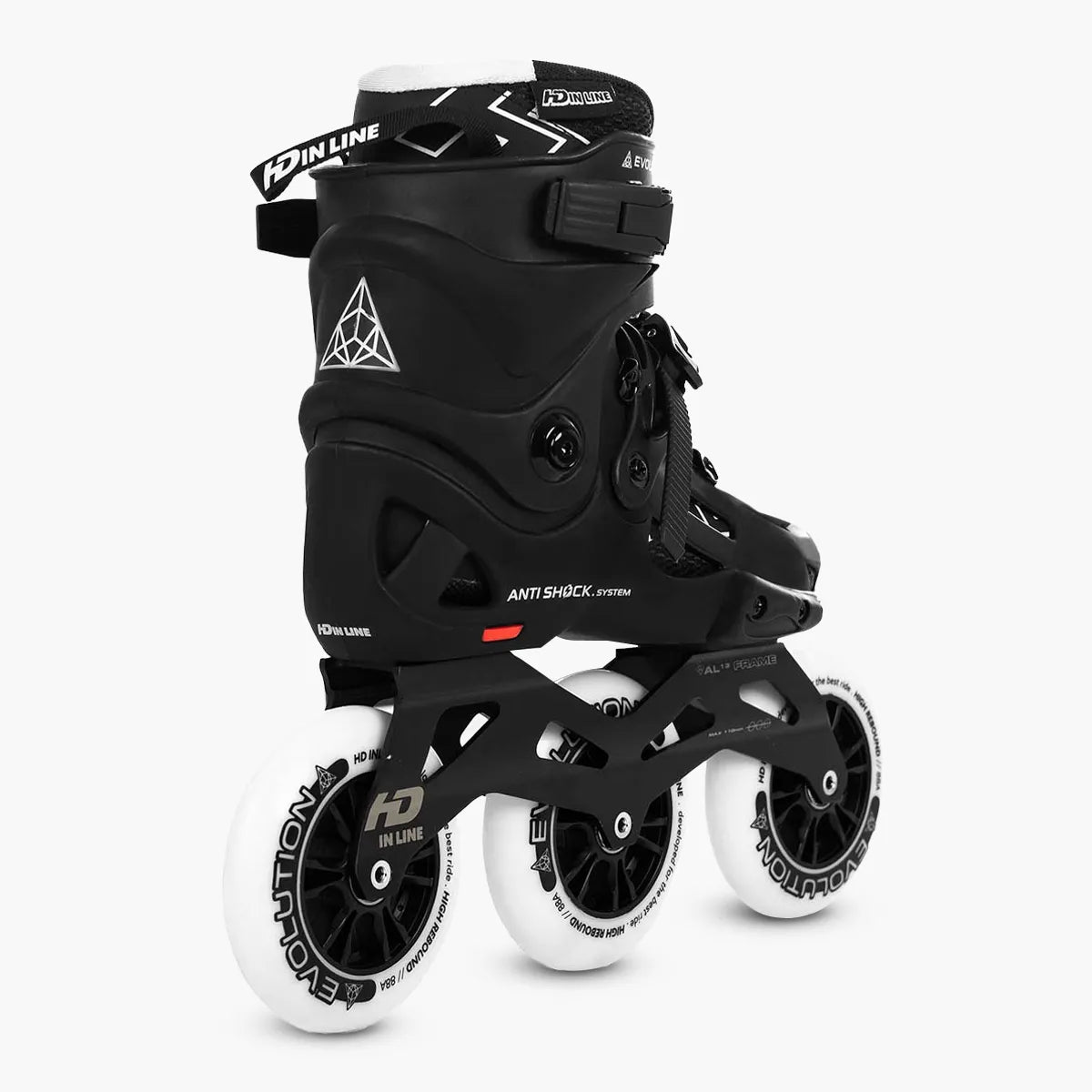 Patins Inline Evolution II — Profissional — Rodas 110mm alta velocidade — HD INLINE