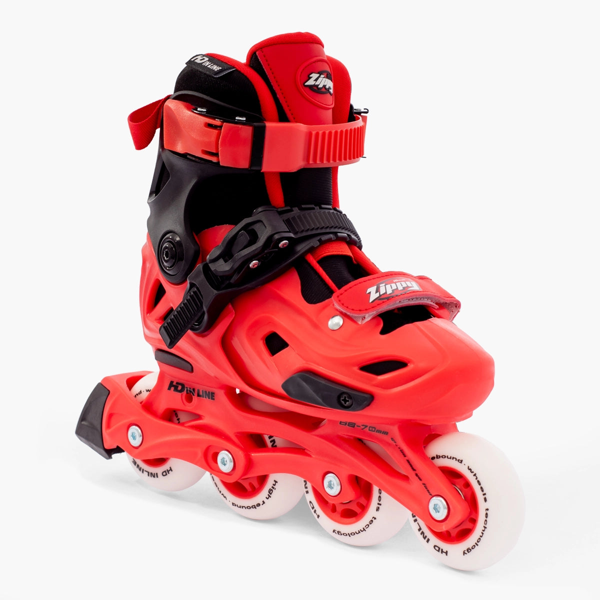 Patins Inline Zippy — Infantil ajustável — Conforto e segurança — HD INLINE