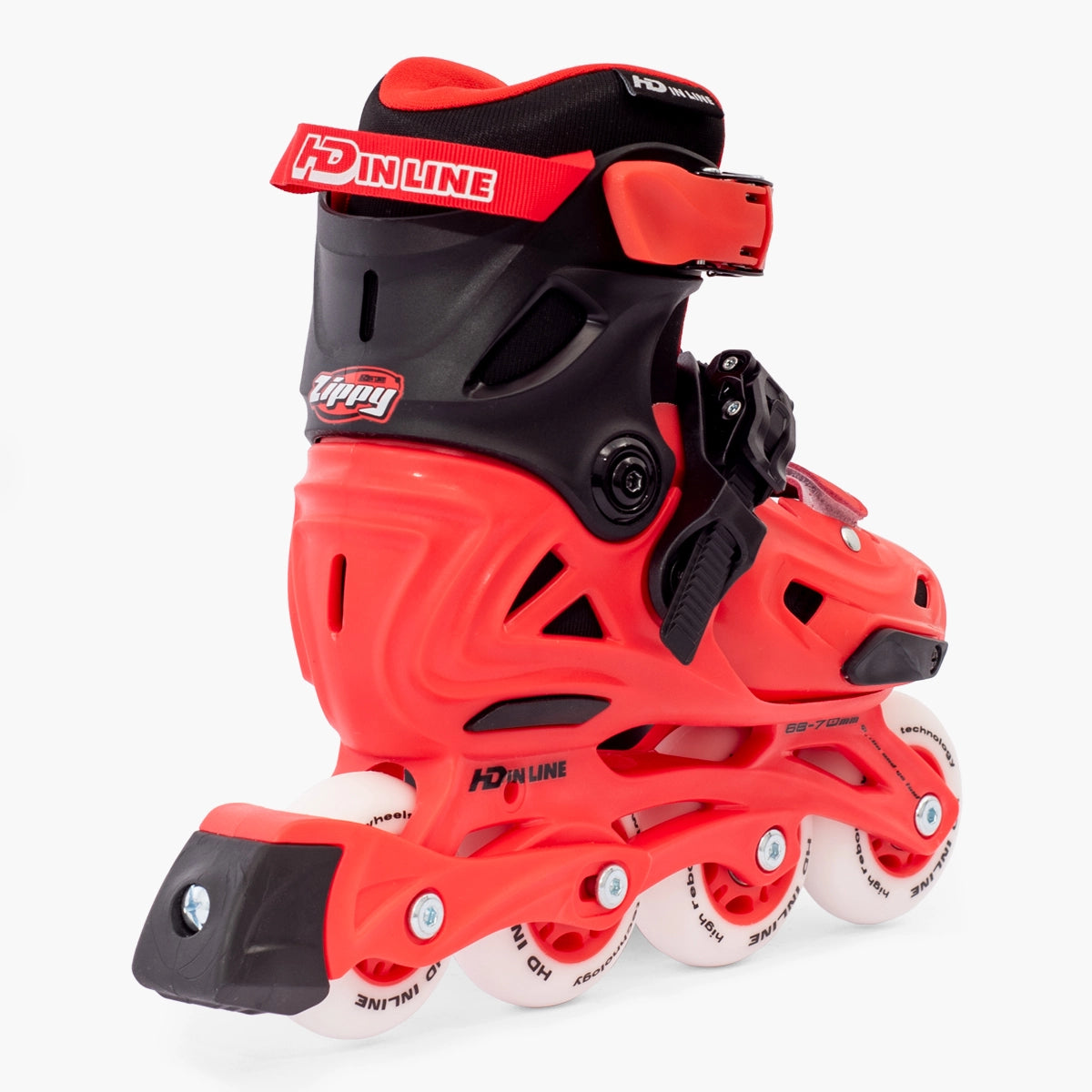 Patins Inline Zippy — Infantil ajustável — Conforto e segurança — HD INLINE