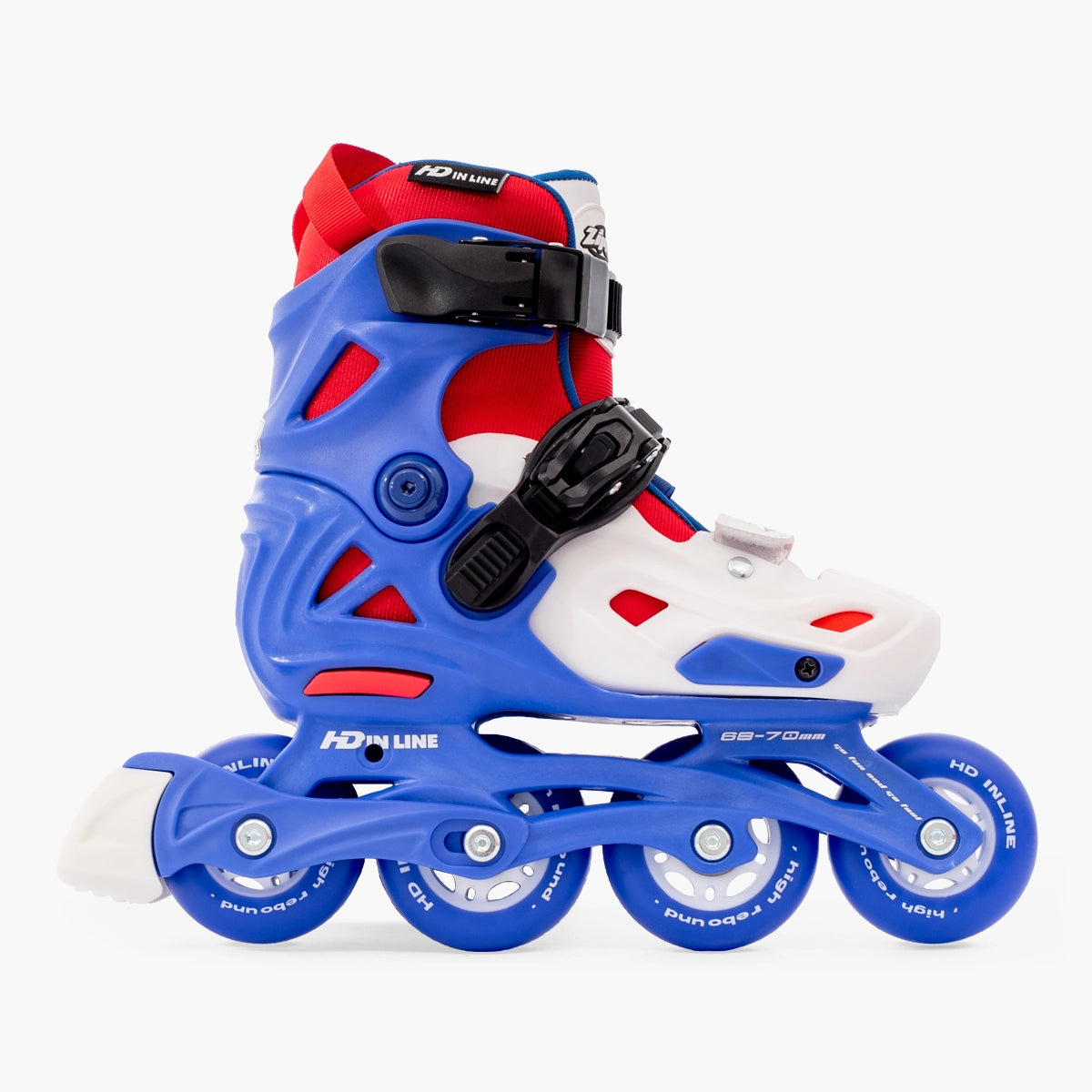 Patins Inline Zippy — Infantil ajustável — Conforto e segurança — HD INLINE