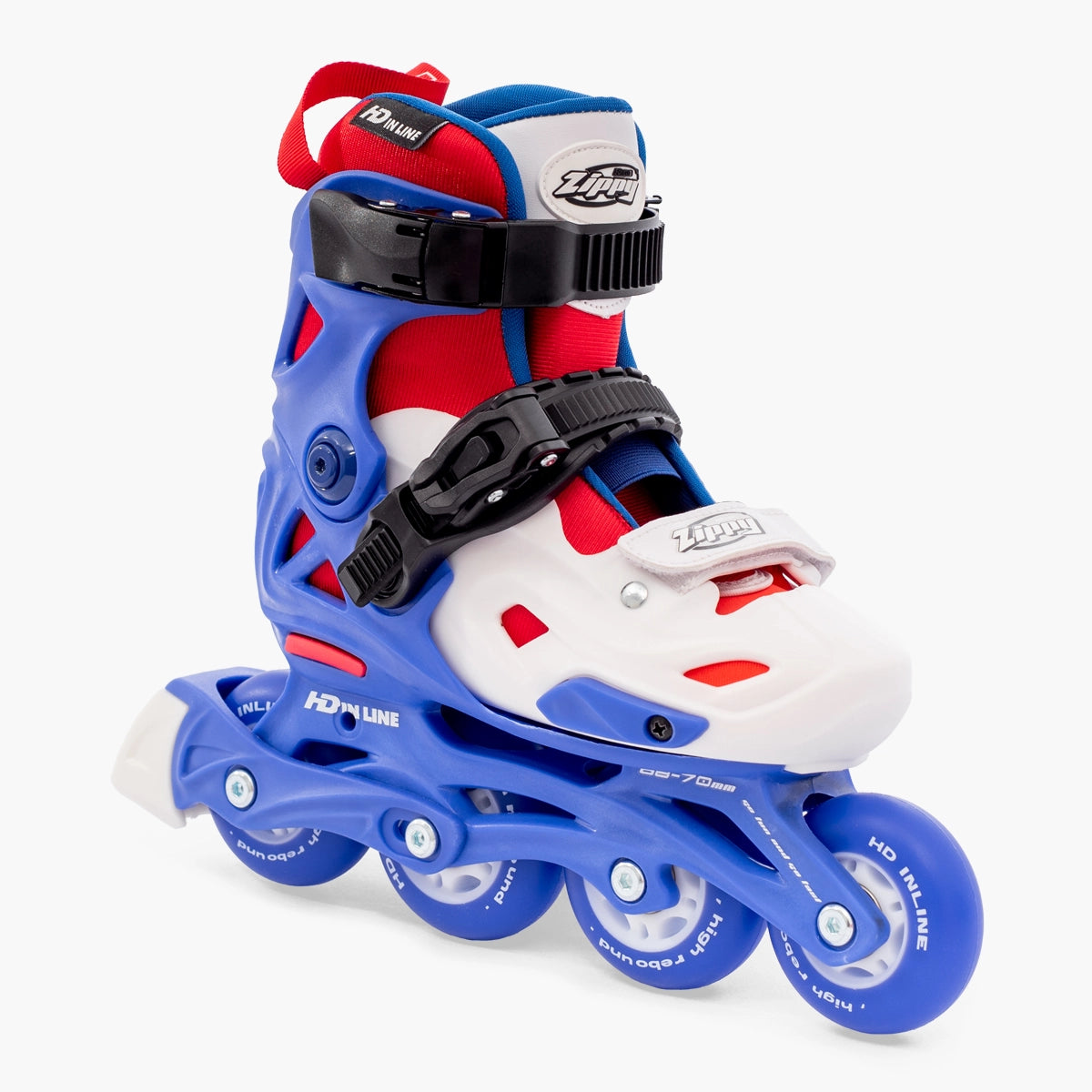 Patins Inline Zippy — Infantil ajustável — Conforto e segurança — HD INLINE