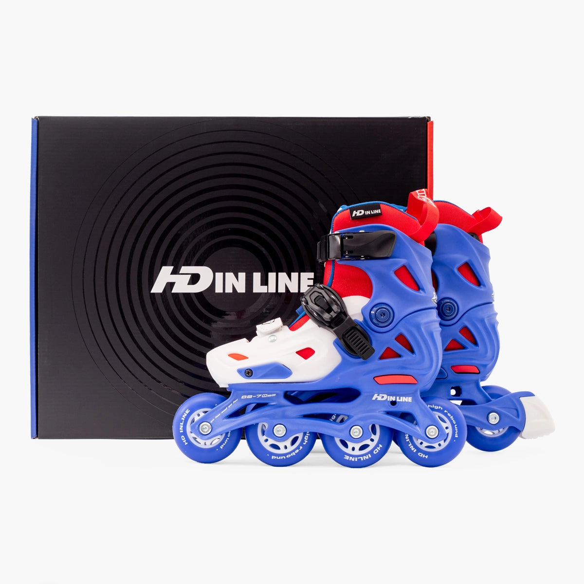 Patins Inline Zippy — Infantil ajustável — Conforto e segurança — HD INLINE