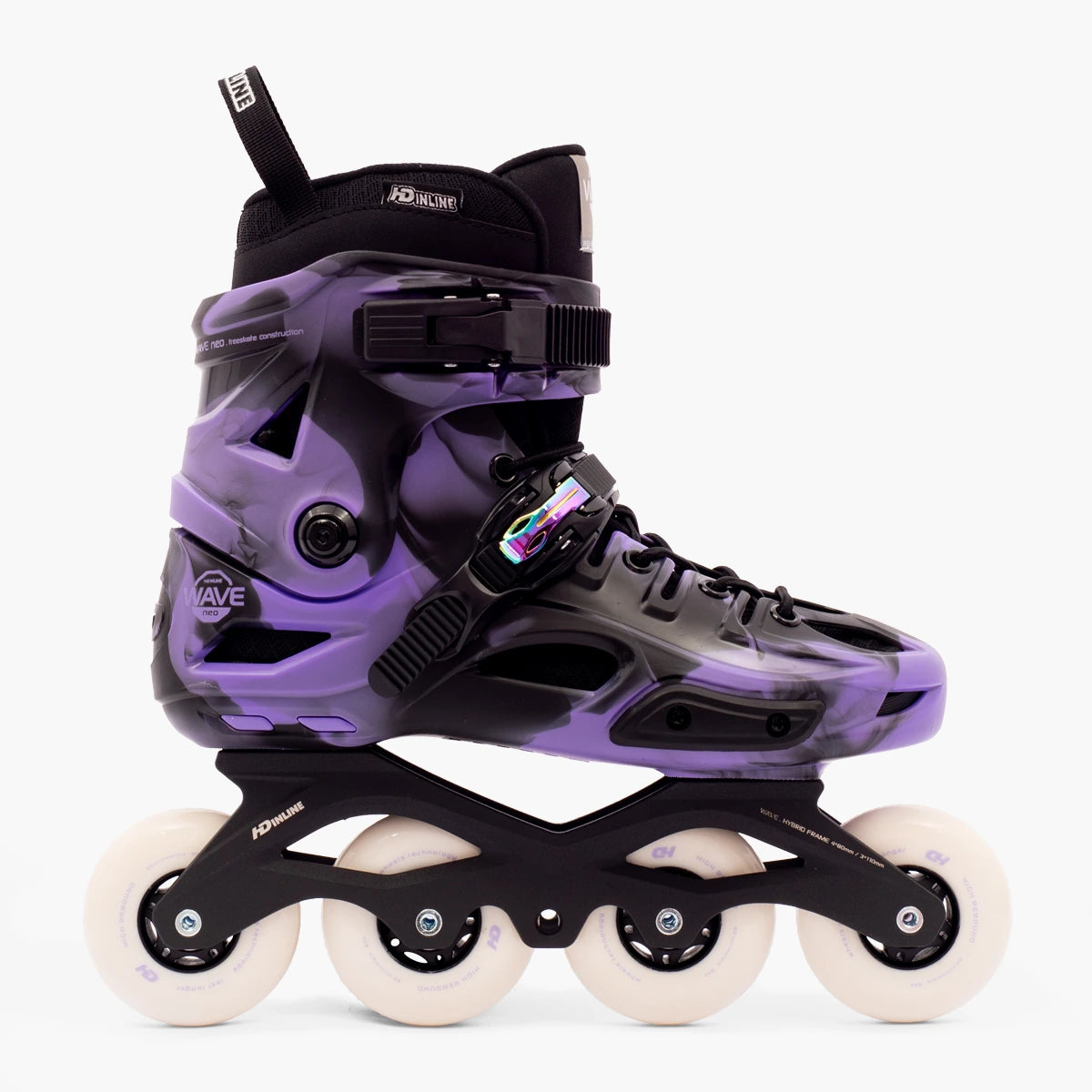 Patins Inline Wave Neo — Performance — Configuração 3x110mm ou 4x80mm — HD INLINE
