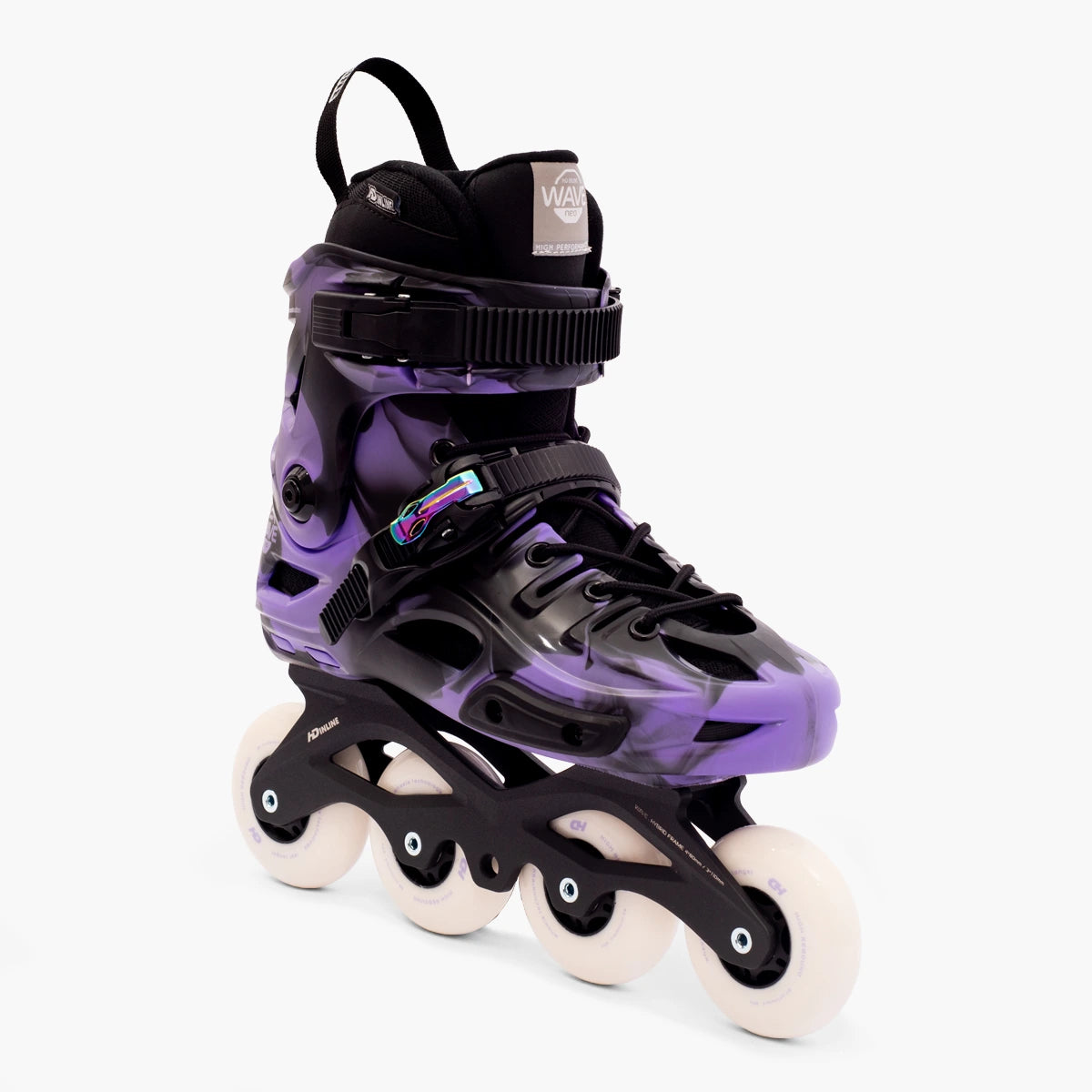 Patins Inline Wave Neo — Performance — Configuração 3x110mm ou 4x80mm — HD INLINE
