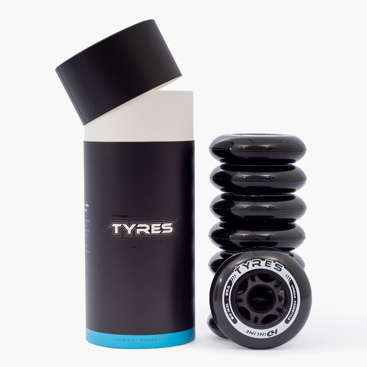 JG RODAS HD INLINE (8UN) - TYRES - 80MM - 85A