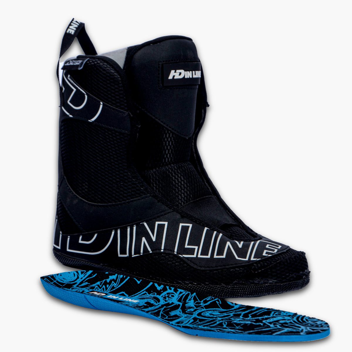 Acro Liner + palmilha urethane HD INLINE — Ajuste anatômico e absorção de impacto para patins